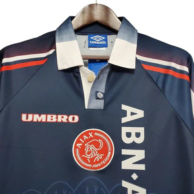 Camisa Ajax Retrô 1997/1998 Azul