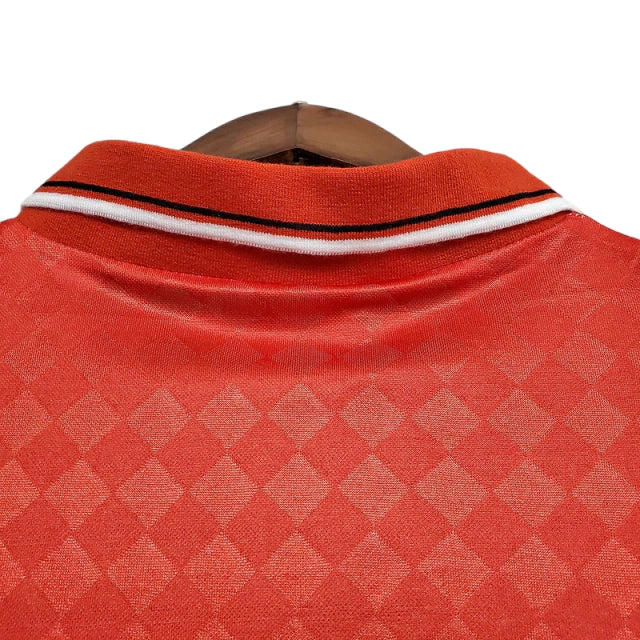 Camisa Ajax Retrô 1990-1992 Vermelha e Branca