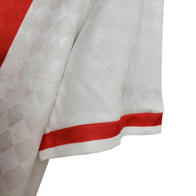 Camisa Ajax Retrô 1990-1992 Vermelha e Branca