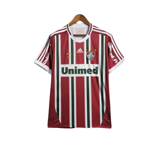 Camisa Fluminense I 2012 Retro Masculina - Tricolor Unimed