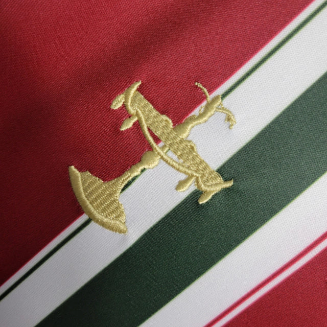 Camisa Fluminense I 2012 Retro Masculina - Tricolor Unimed