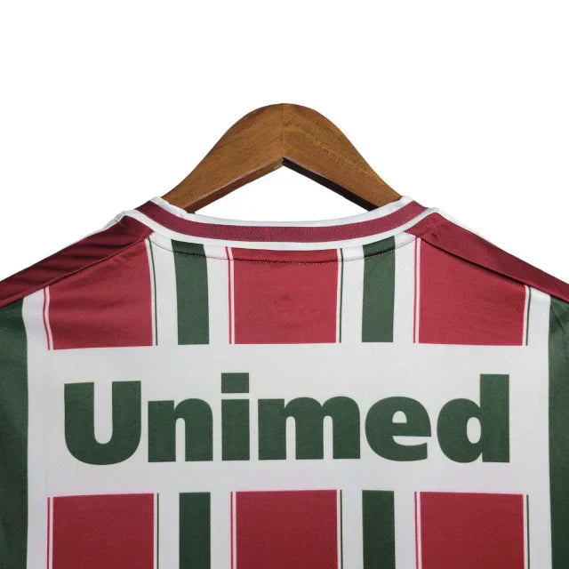 Camisa Fluminense I 2012 Retro Masculina - Tricolor Unimed