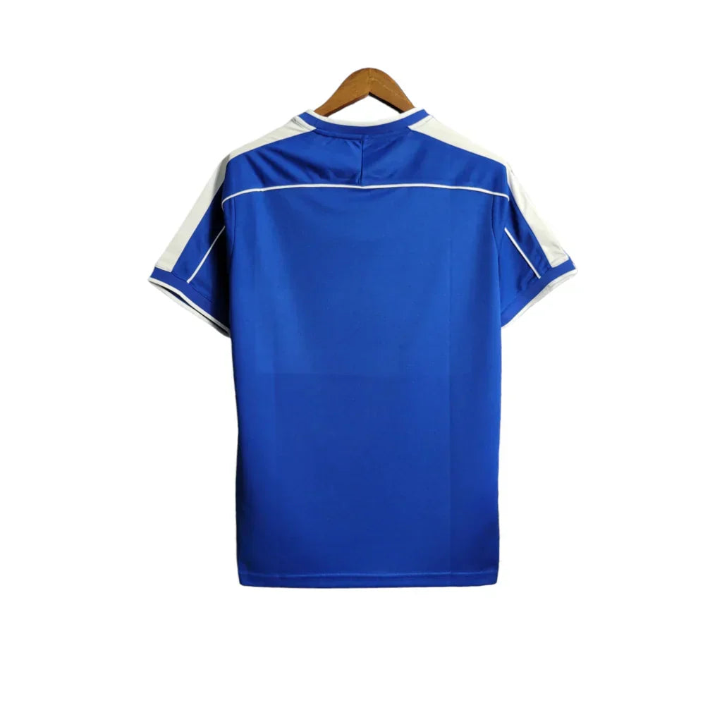 Camisa Retrô Seleção Brasileira II Away 1998/99 Masculino Azul