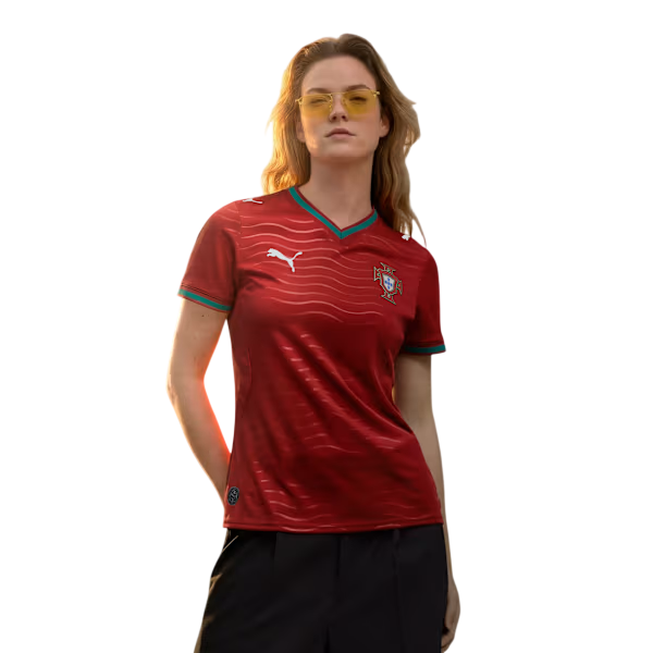 Camisa Portugal Home 2026 - Versão Feminina
