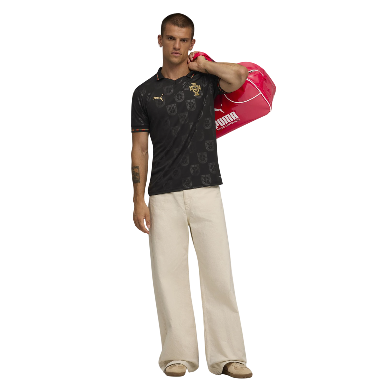 Camisa Portugal Edição Especial Eusébio 25/26 - Pantera Negra Versão Torcedor Masculina