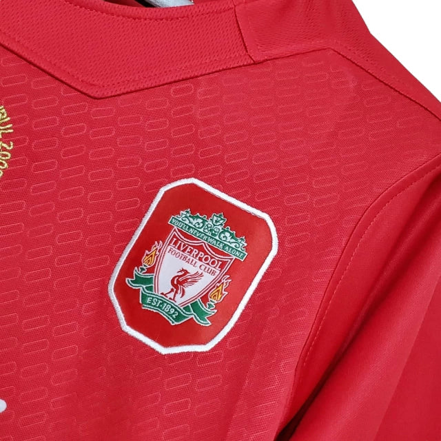 Camisa Retrô Torcedor Masculina Liverpool 2005