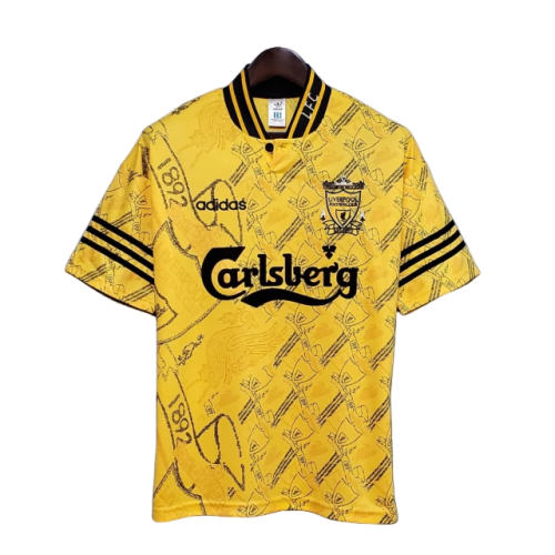 Camisa Liverpool Retrô 1994/1996 Amarela