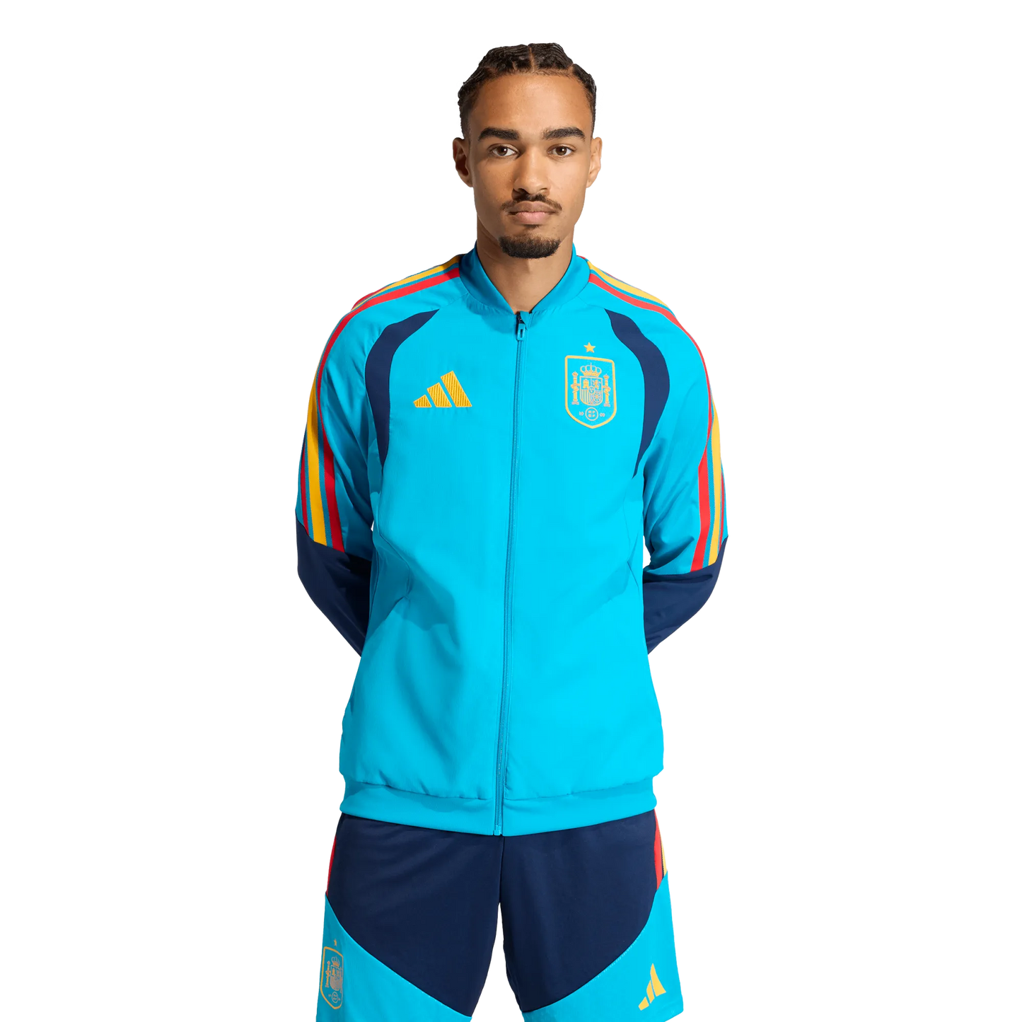 Camisa Torcedor Masculina Espanha 2026 Copa do Mundo
