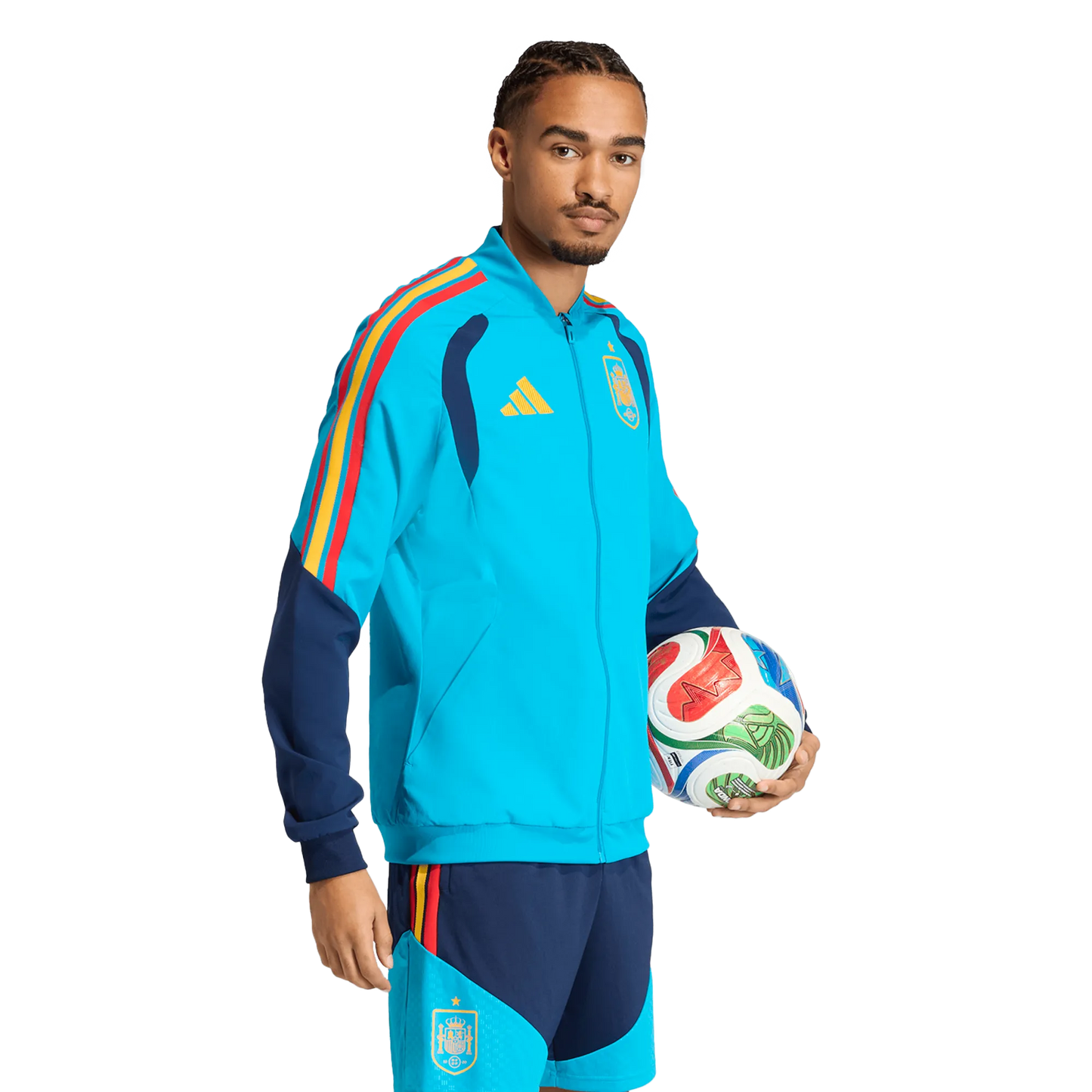 Camisa Torcedor Masculina Espanha 2026 Copa do Mundo