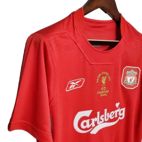 Camisa Retrô Torcedor Masculina Liverpool 2005