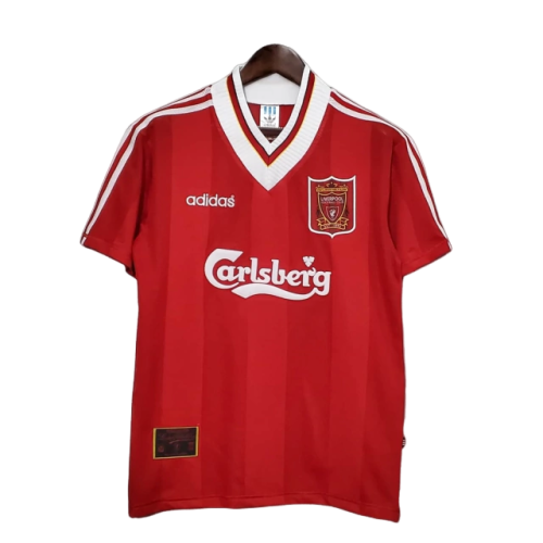 Camisa Liverpool Retrô 1996/1997 Vermelha e Branca